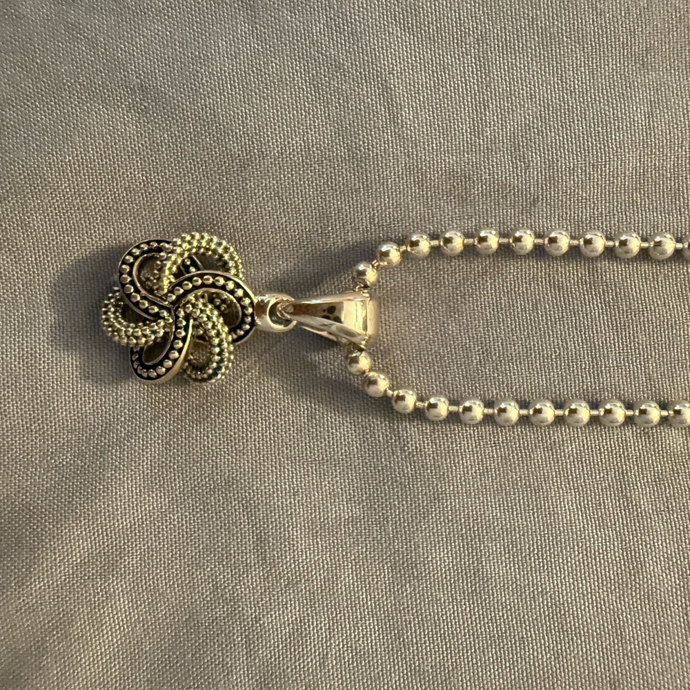 LAGOS Sterling Silver Beaded Pendant Necklace